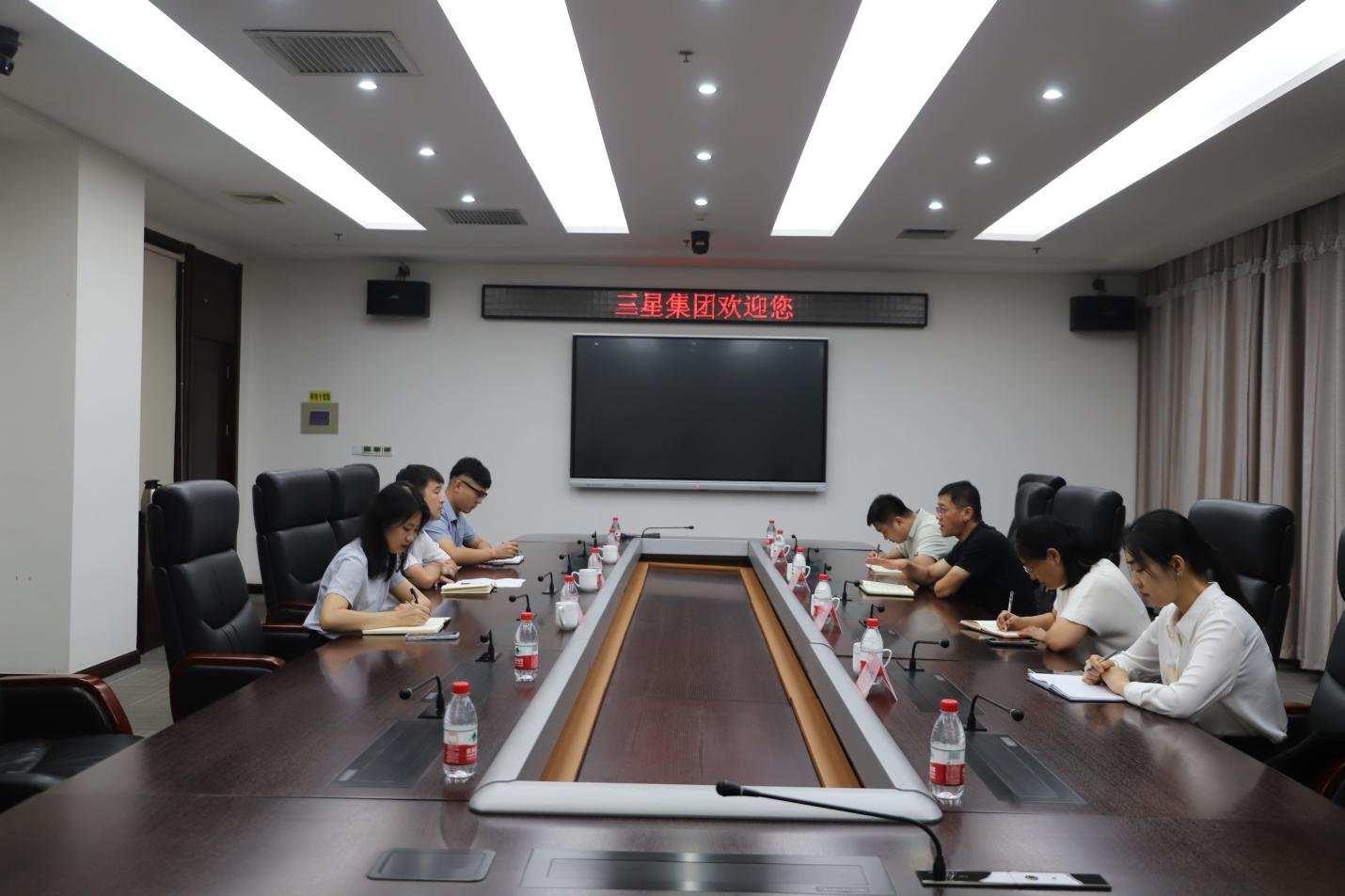 邹平市委组织部、市人社局调研工作组来山东w66国际·利来最给力的老牌集团开展用工需求专题调研