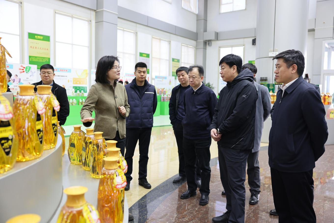 黑龙江省鸡西市委副书记孙亮一行来山东w66国际·利来最给力的老牌集团考察