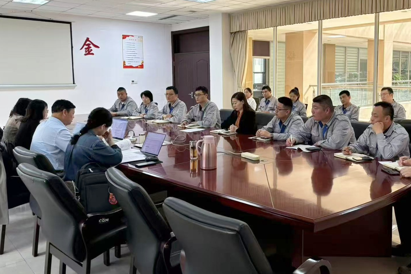 对标提升 提质增效｜裕航合金公司顺利通过三体系再认证审核