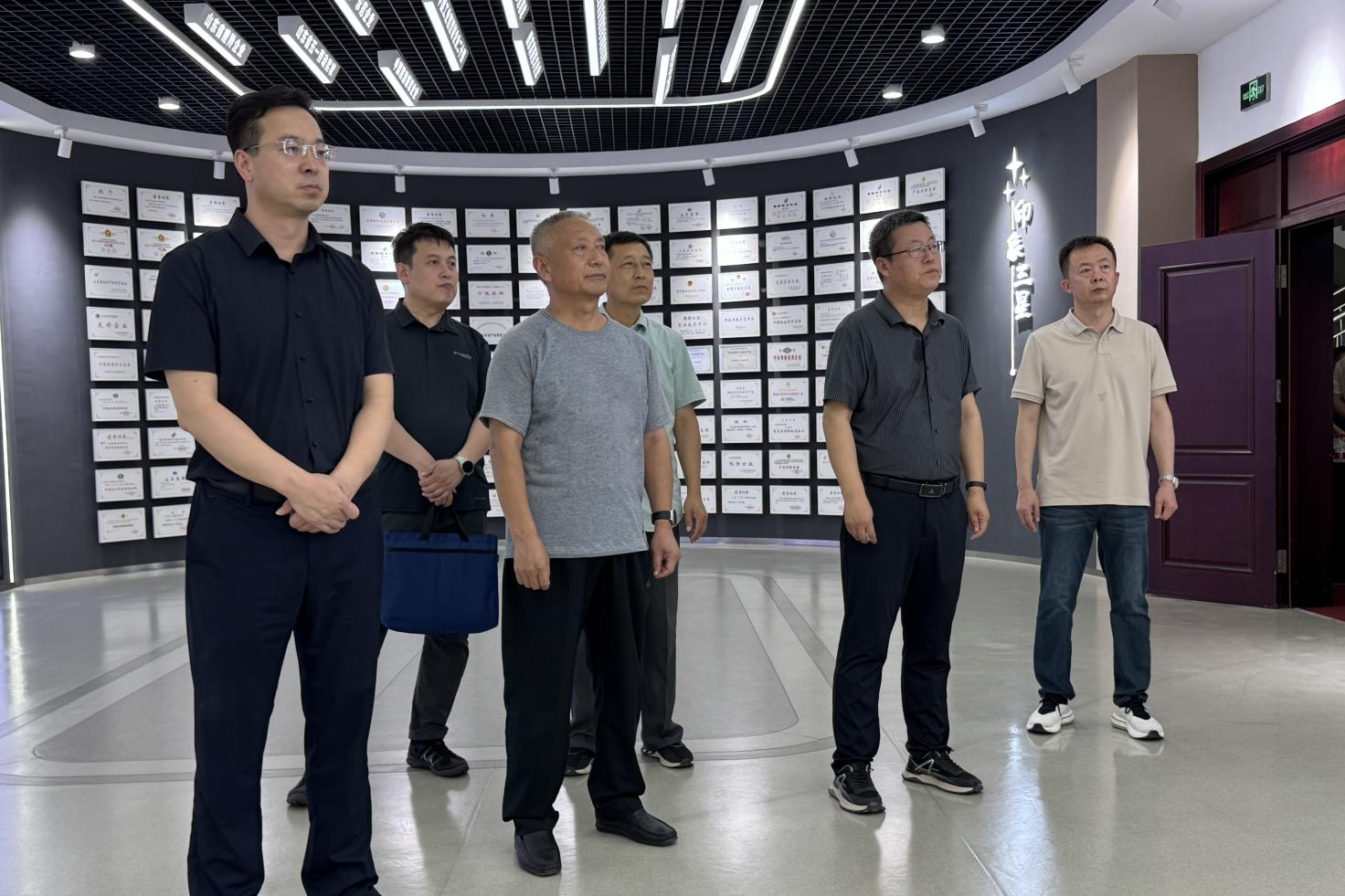 通辽市科尔沁区委副书记、政府区长金树国来山东w66国际·利来最给力的老牌集团考察