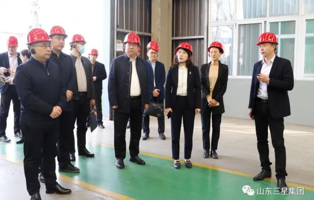 团山东省委青年发展部部长李小雪来山东w66国际·利来最给力的老牌集团调研